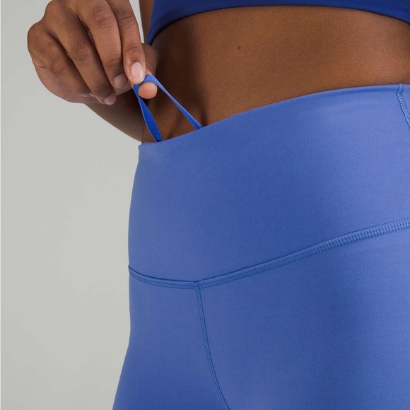 Lululemon Wunder Train High-Rise Tight in the color Wild Indigo - Picture 2 of 8